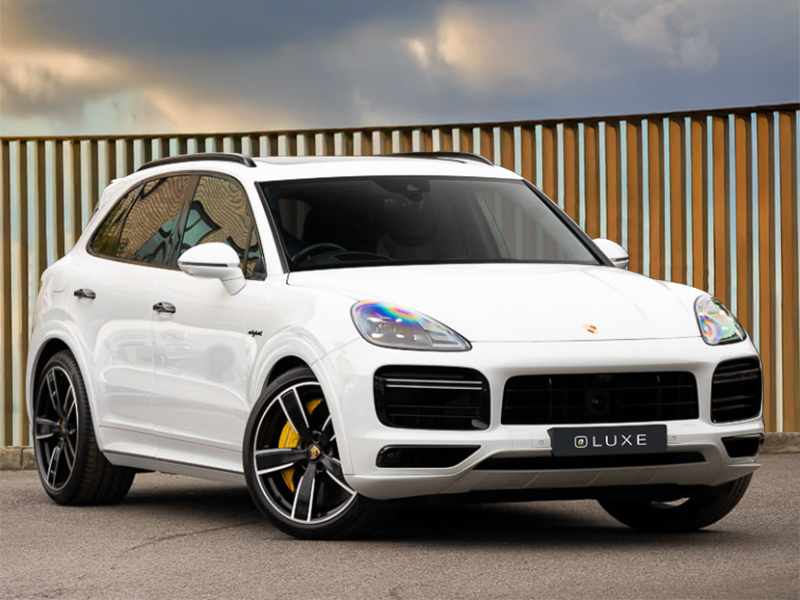 Porsche Cayenne E-hybrid Turbo S Tiptronic S White