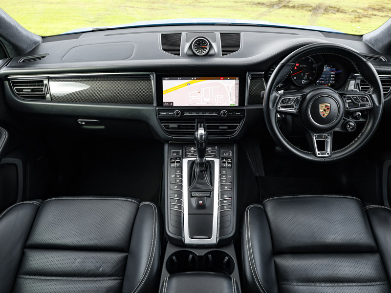 Porsche Macan Turbo Pdk Blue #3