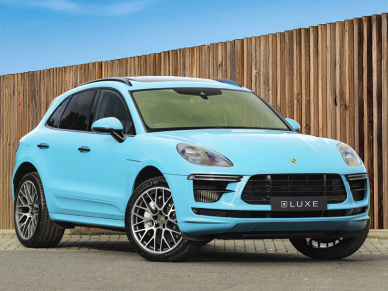 Porsche Macan Turbo Pdk Blue