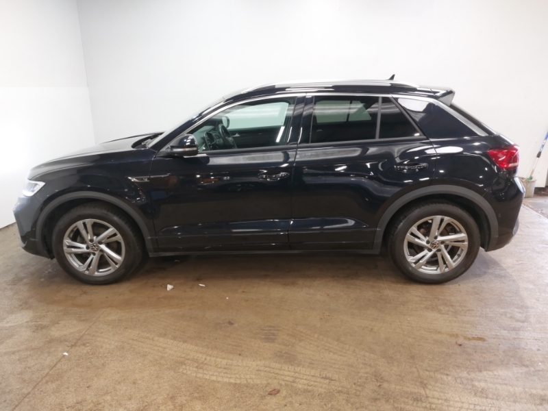 Volkswagen T-Roc 1.5 Tsi R-line SL72EKH Black #4