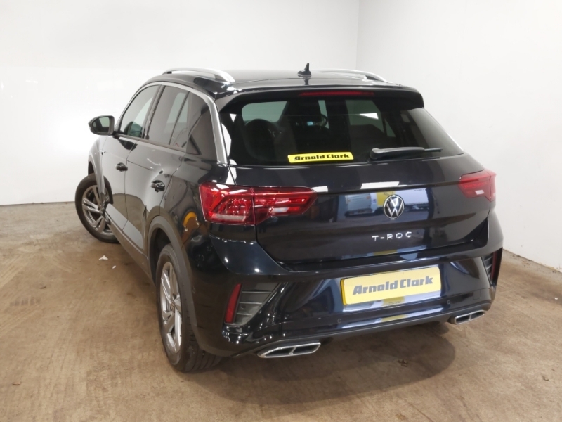 Volkswagen T-Roc 1.5 Tsi R-line SL72EKH Black #2
