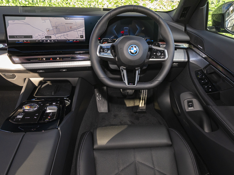 BMW 5 Series 530E M Sport CU99630 Black #5
