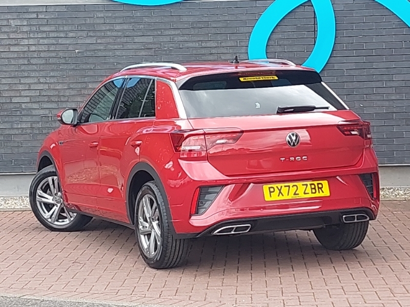 Volkswagen T-Roc 1.5 Tsi R-line Red #2