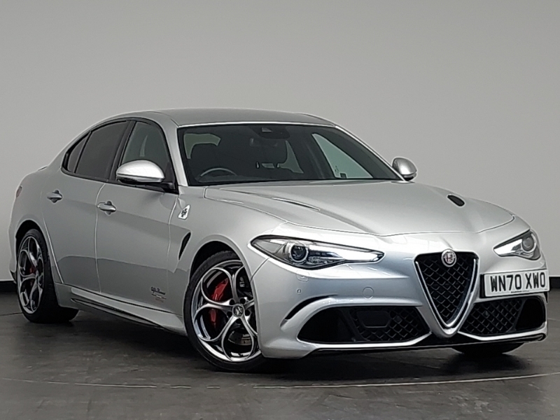 Alfa Romeo Giulia 2.9 V6 Biturbo Quadrifoglio Silver