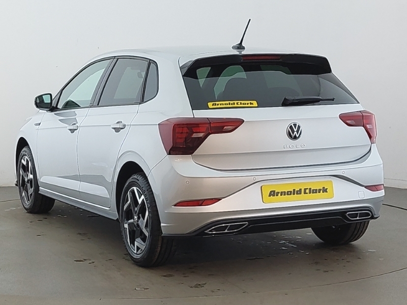 Volkswagen Polo 1.0 Tsi R-line Silver #2