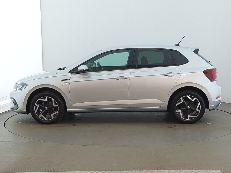 Volkswagen Polo 1.0 Tsi R-line Silver #4