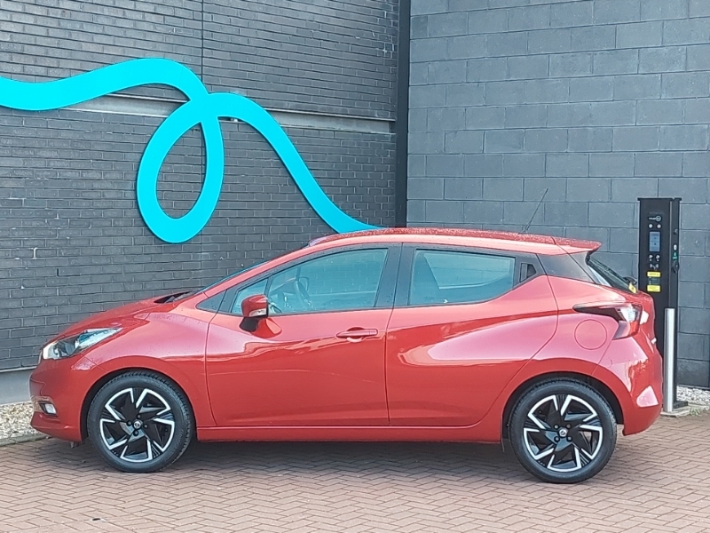 Nissan Micra 1.0 Ig-t 92 Acenta Cvt Vision Pack YC72NZW Red #4