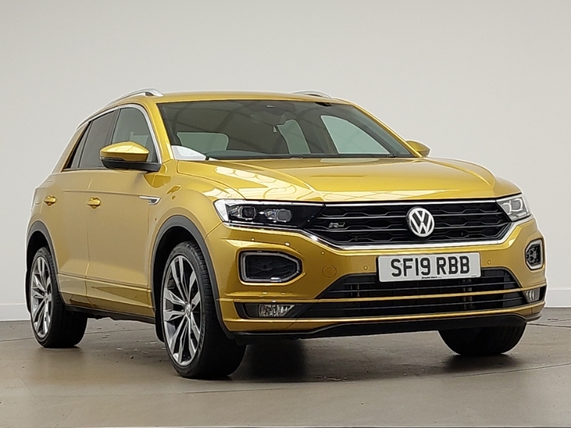 Volkswagen T-Roc 2.0 Tdi R-line Yellow