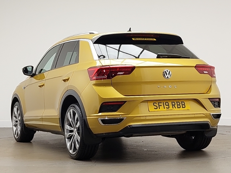 Volkswagen T-Roc 2.0 Tdi R-line Yellow #2