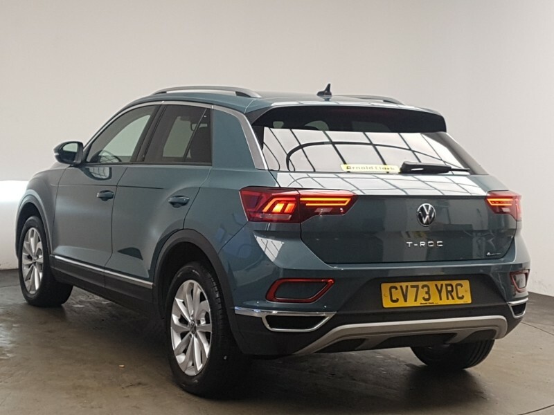Volkswagen T-Roc 2.0 Tsi 4Motion Style Dsg CV73YRC Blue #2
