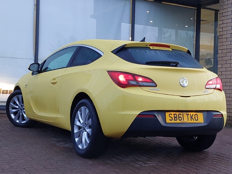 Vauxhall Astra GTC Hatchback Black #2