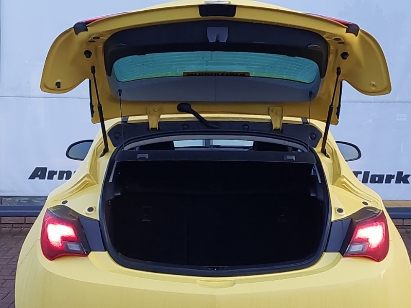 Vauxhall Astra GTC Hatchback Black #8