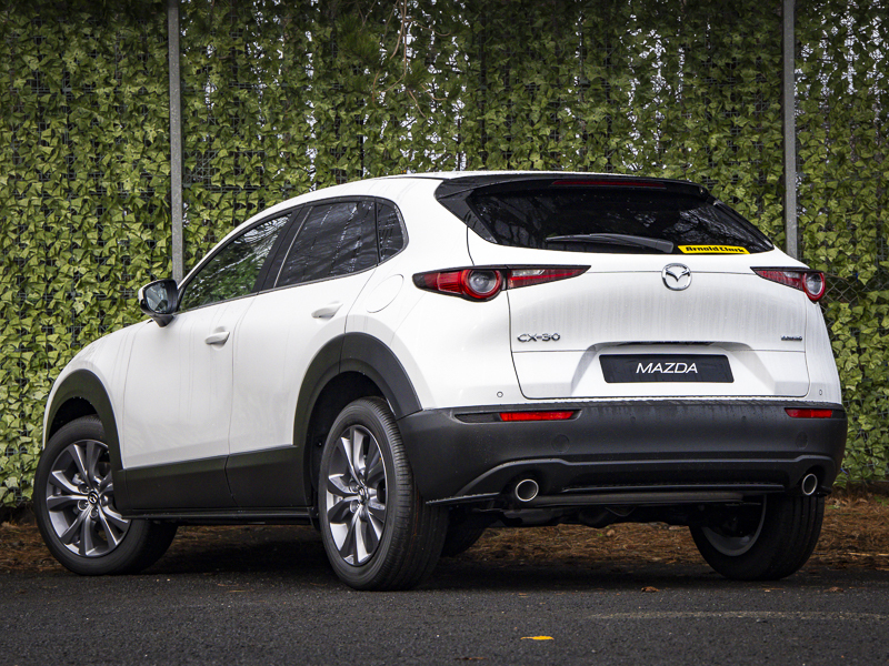 Mazda CX-30 2.5 E-skyactiv G Mhev 140 Exclusive-line White #2