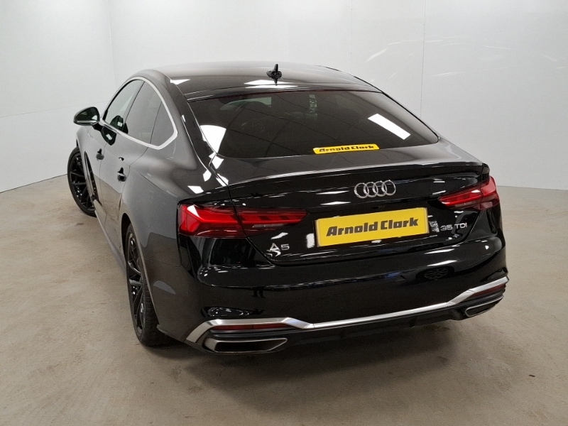 Audi A5 35 Tdi S Line S Tronic HG72LFV Black #2