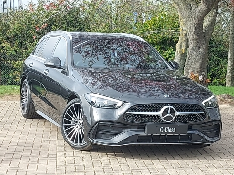 Mercedes-Benz C Class C200 Amg Line Premium Plus 9G-tronic Grey
