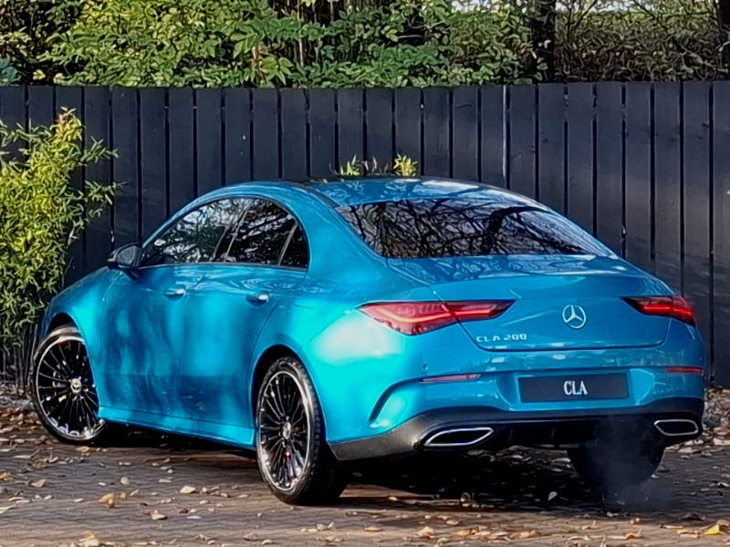 Mercedes-Benz CLA Class Cla 200 Amg Line Premium Plus Tip Blue #2