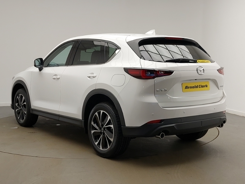 Mazda CX-5 2.0 E-skyactiv G Mhev Exclusive-line White #2