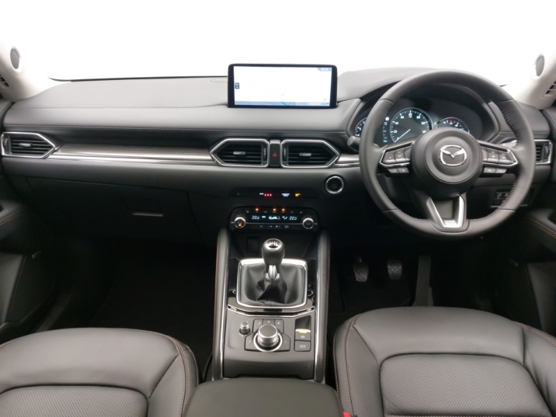 Mazda CX-5 2.0 E-skyactiv G Mhev Exclusive-line White #3
