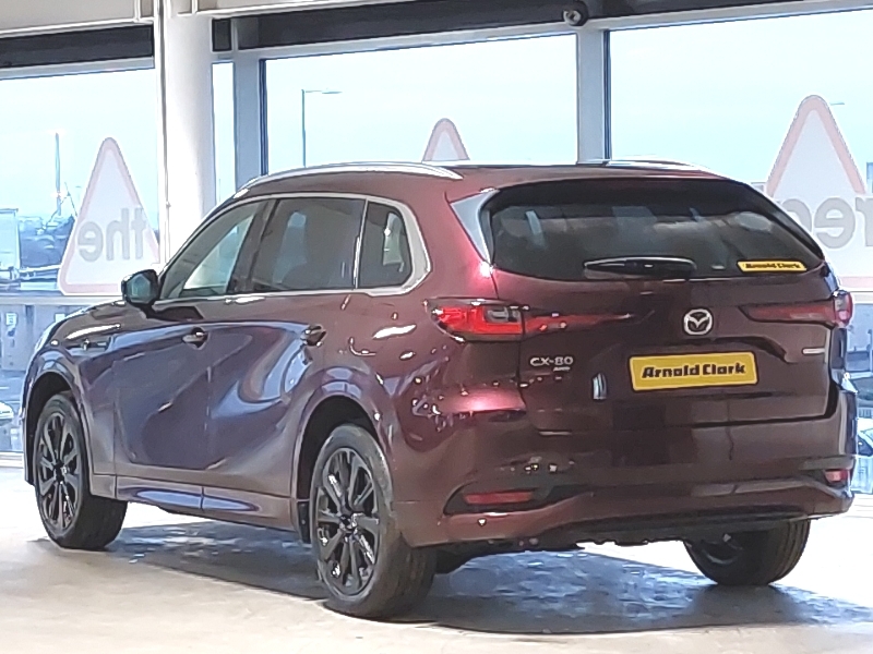 Mazda CX-80 2.5 Phev Homura Plus Awd Convdappan Red #2