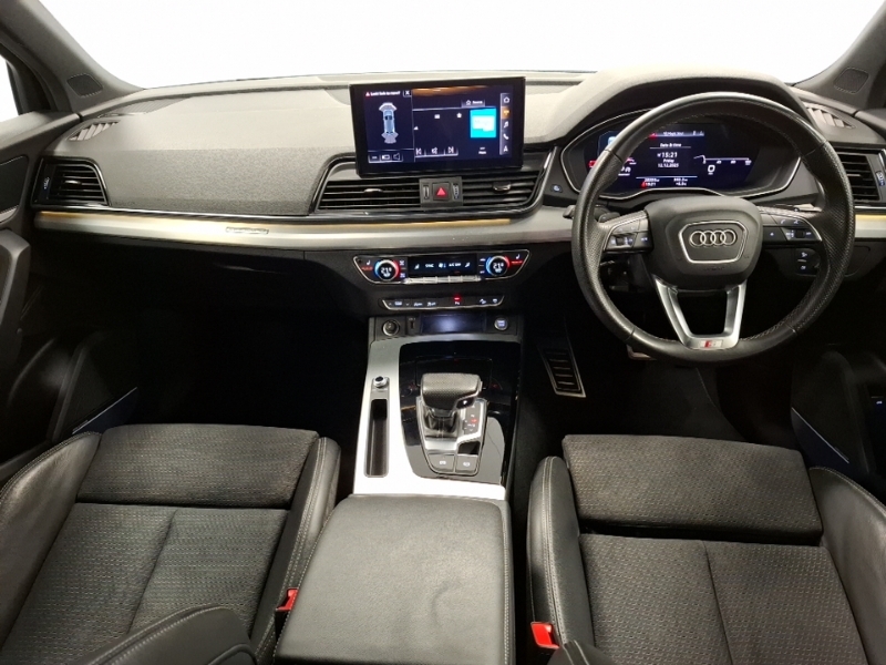 Audi Q5 40 Tdi Quattro S Line S Tronic HG72NTJ Blue #3