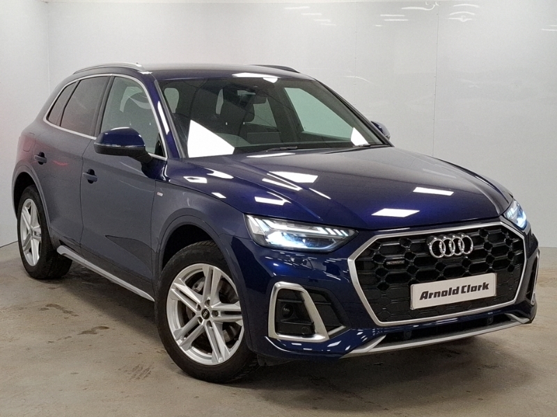 Audi Q5 40 Tdi Quattro S Line S Tronic Blue