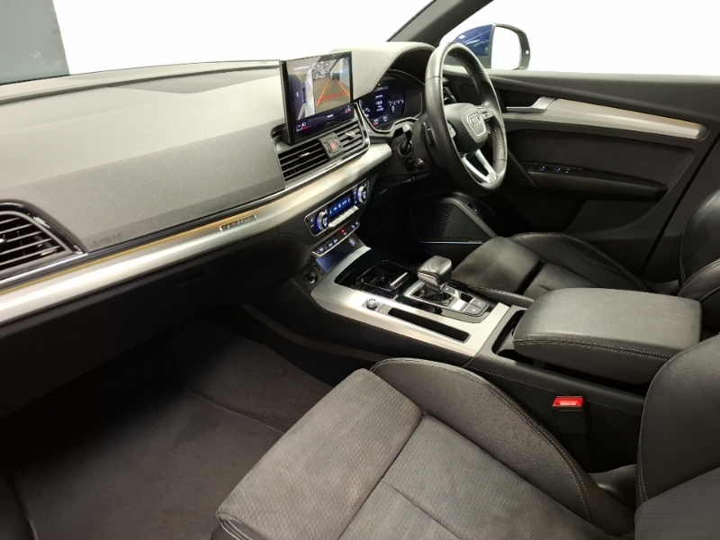 Audi Q5 40 Tdi Quattro S Line S Tronic HG72NTJ Blue #5