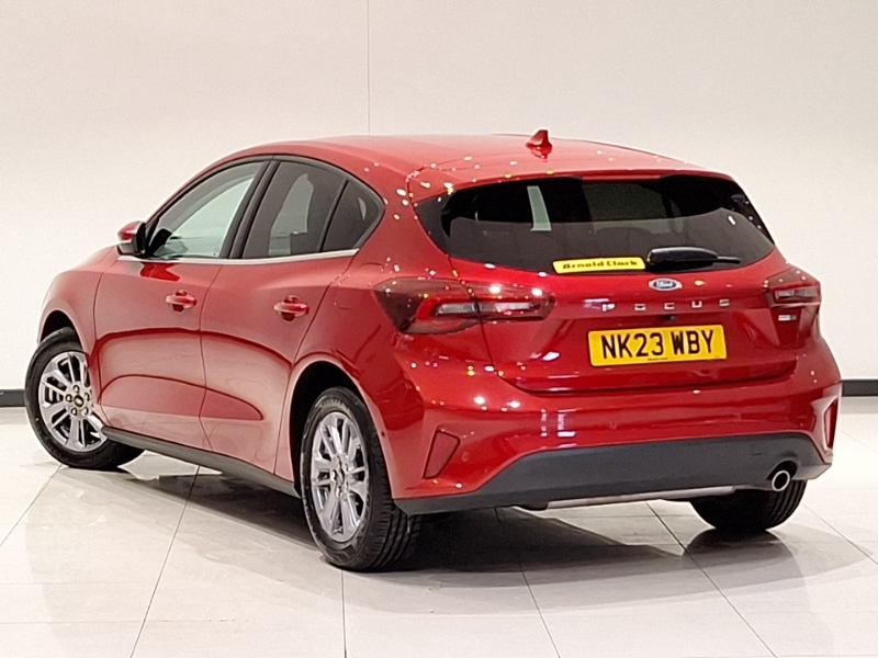 Ford Focus 1.0 Ecoboost Hybrid Mhev 155 Titanium NK23WBY Red #2