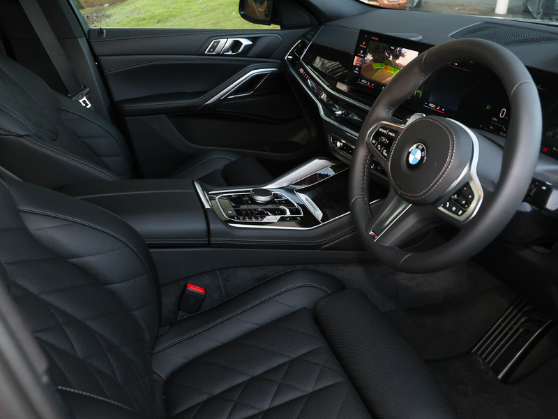 BMW X6 Xdrive30d Mht M Sport Step Black #6