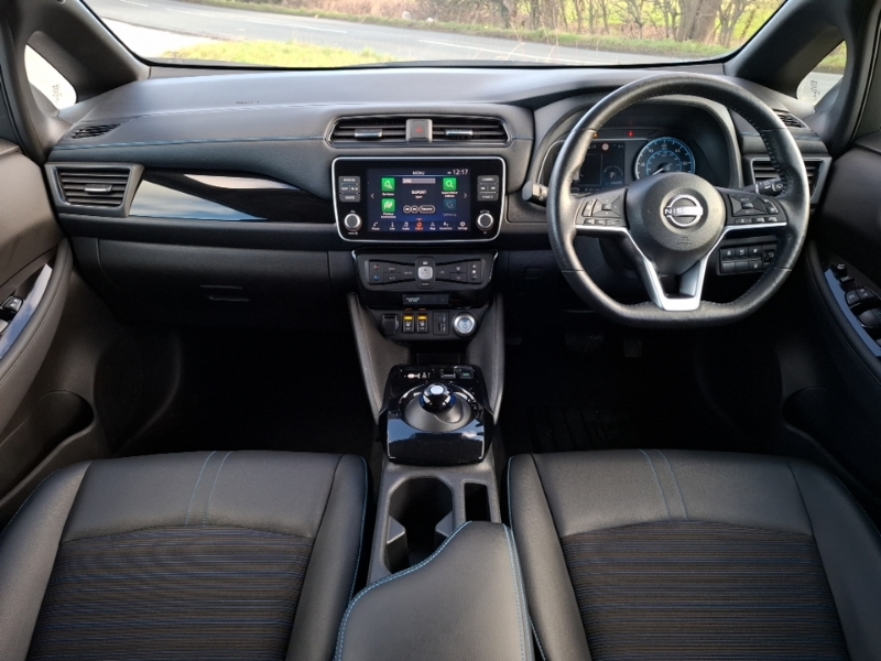 Nissan Leaf 110Kw N-connecta 39Kwh NA72GKO Black #3