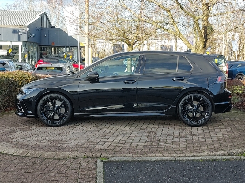 Volkswagen Golf 2.0 Tsi 333 R Black Edition 4Motion Dsg SD75XFP Black #4