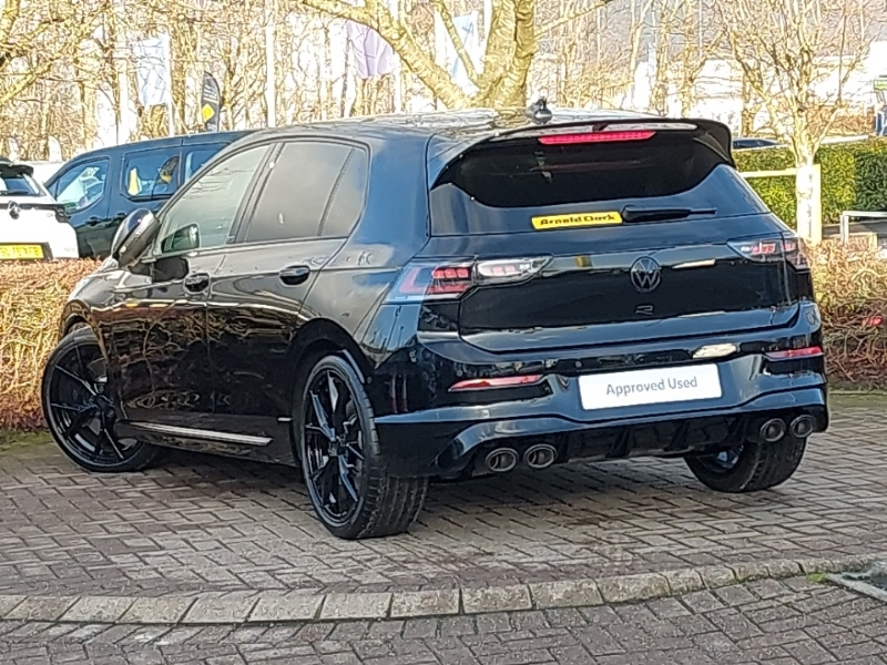 Volkswagen Golf 2.0 Tsi 333 R Black Edition 4Motion Dsg SD75XFP Black #2