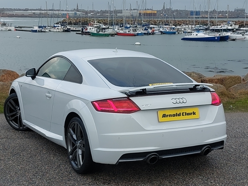 Audi TT 1.8T Fsi S Line SA16ZEX White #2