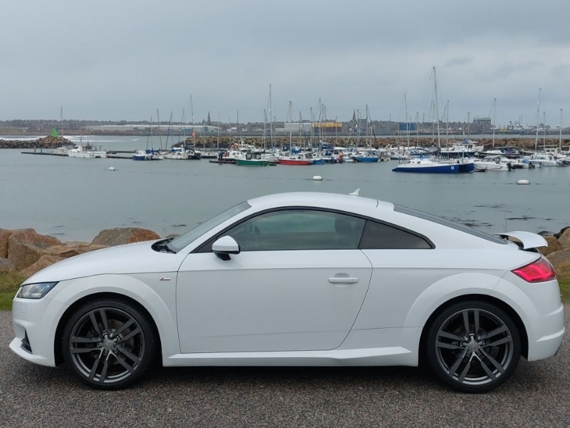 Audi TT 1.8T Fsi S Line SA16ZEX White #4