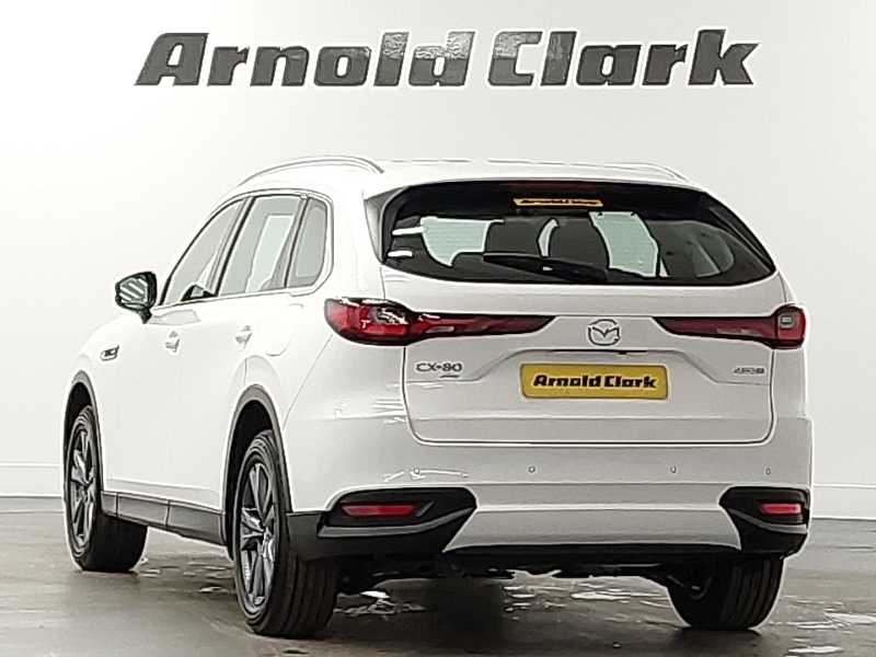 Mazda CX-80 2.5 Phev Exclusive-line Awd White #2
