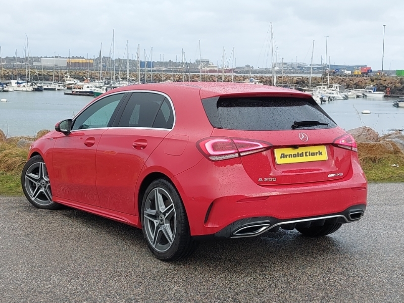 Mercedes-Benz A Class A200 Amg Line Executive N26DUT Red #2