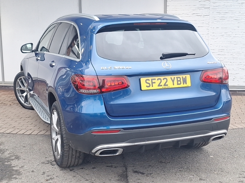 Mercedes-Benz GLC Class Glc 300De 4Matic Amg Line Premium Plus 9Gtron SF22YBW Blue #2