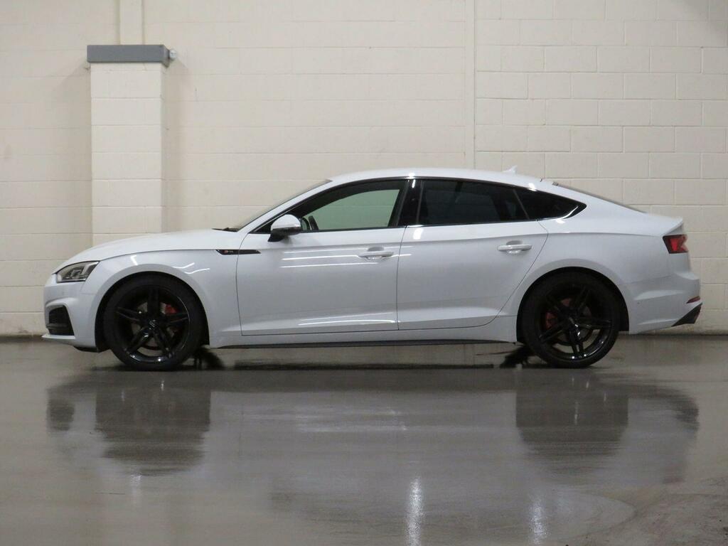 Audi A5 Hatchback 2.0 Tfsi 40 S Line Sportback S Tronic Eu NV69KJN White #5