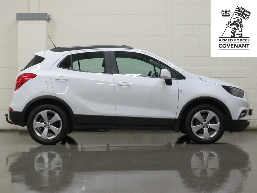 Vauxhall Mokka X Suv 1.6 Cdti Ecotec D Elite Euro 6 Ss 2019 DT19GDU White #2