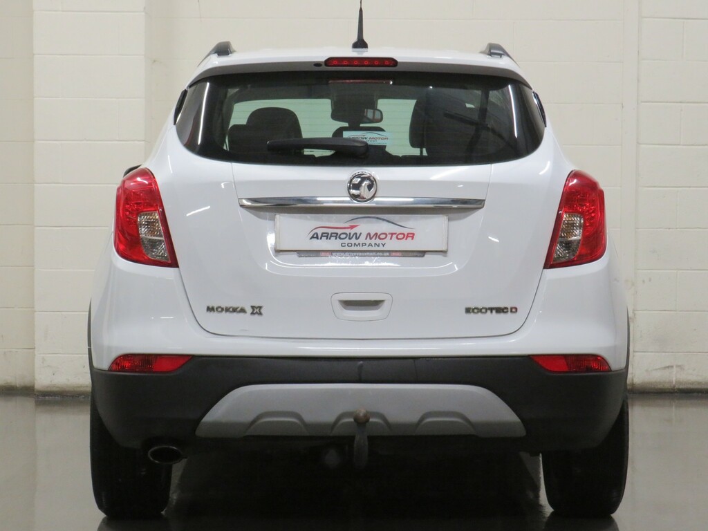 Vauxhall Mokka X Suv 1.6 Cdti Ecotec D Elite Euro 6 Ss 2019 DT19GDU White #4