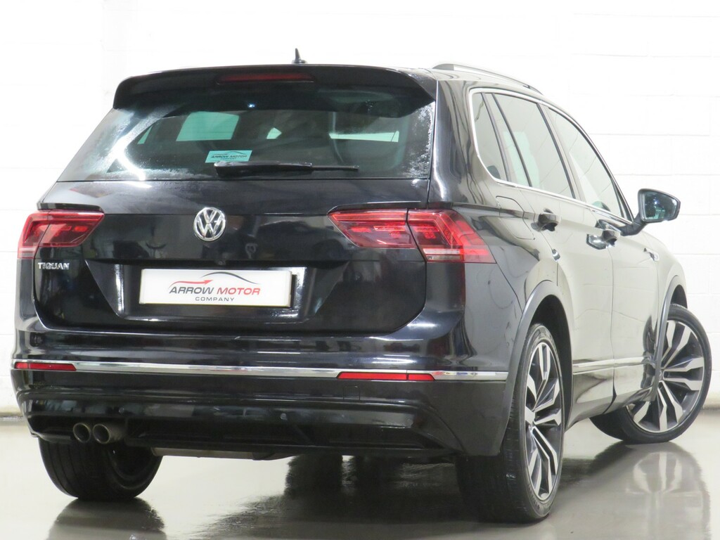 Volkswagen Tiguan Suv 2.0 Tdi R-line Dsg Euro 6 Ss 201919 PF19NVA Black #3