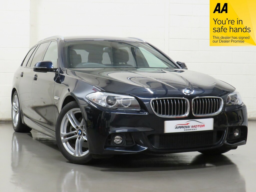 BMW 5 Series Estate 2.0 520D M Sport Touring Euro 6 Ss Black