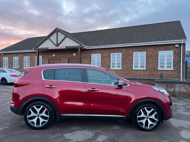 Kia Sportage Gt-line Red #6