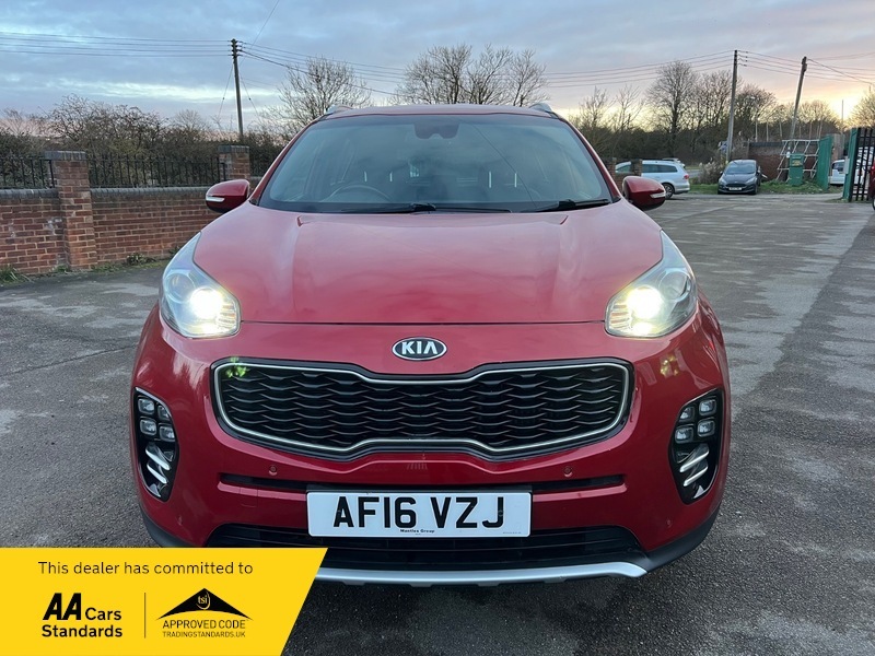 Kia Sportage Gt-line Red #2