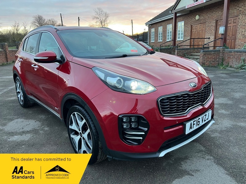 Kia Sportage Gt-line Red