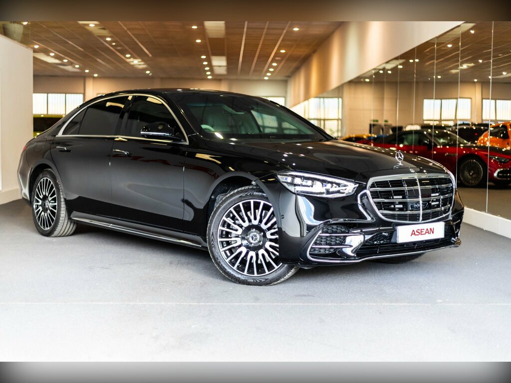 Mercedes-Benz S Class 3.0 S500lh Mhev Amg Line Br7 Armoured Premium Plu Black