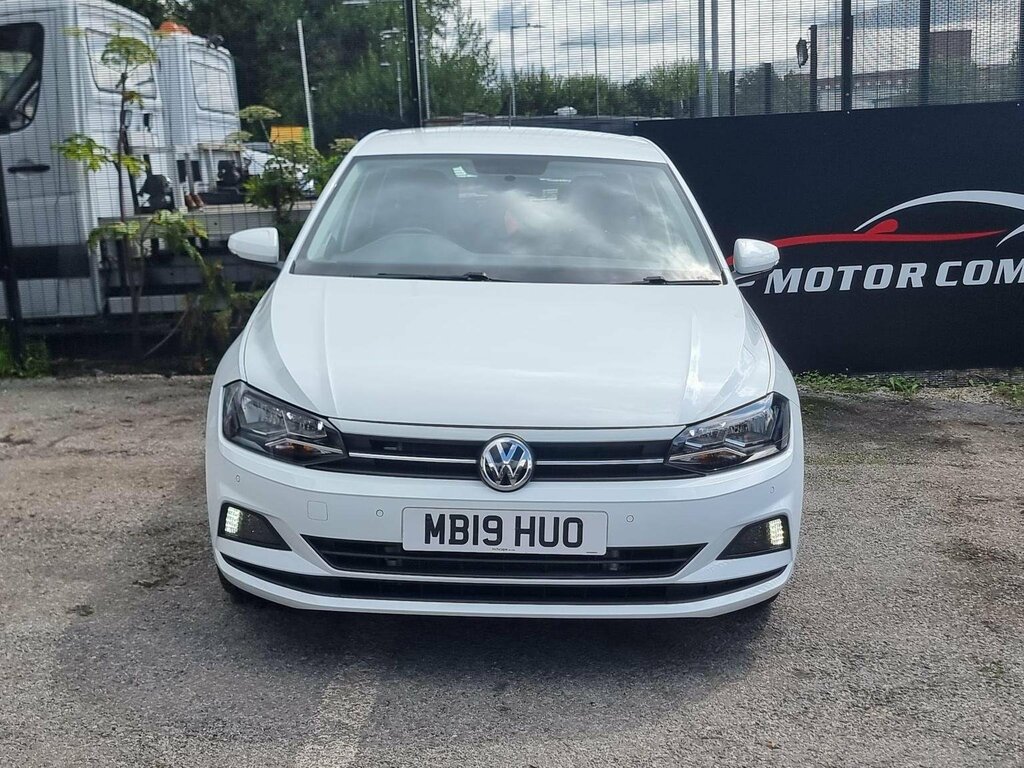 Volkswagen Polo 1.0 Tsi Se Dsg Euro 6 Ss 201919 MB19HUO White #2