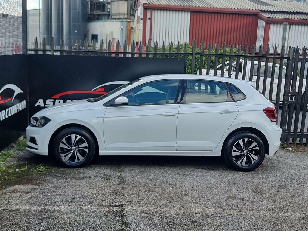 Volkswagen Polo 1.0 Tsi Se Dsg Euro 6 Ss 201919 MB19HUO White #4