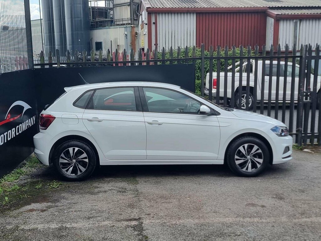 Volkswagen Polo 1.0 Tsi Se Dsg Euro 6 Ss 201919 MB19HUO White #5