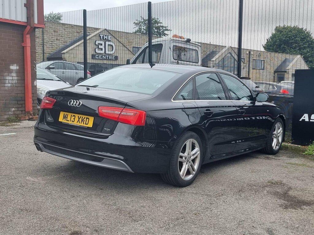 Audi A6 Saloon 2.0 Tdi S Line Multitronic Euro 5 Ss 2013 Black #6