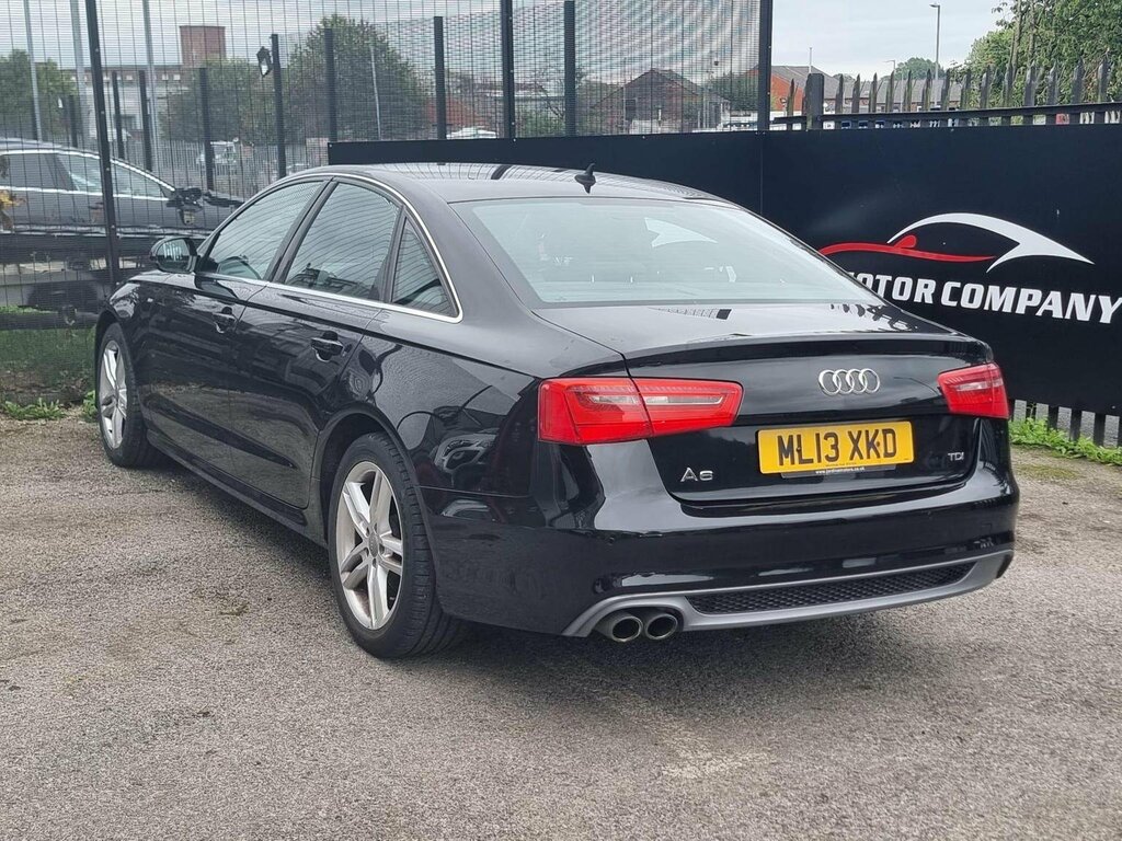 Audi A6 Saloon 2.0 Tdi S Line Multitronic Euro 5 Ss 2013 Black #4